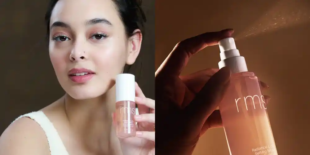 【株式会社アルファネット】 メイクアップアーティストが作った長期的な美しさをサポートするクリーンビューティーブランドrms beauty から「ラディアンスロックセッティングミスト」が新登場！