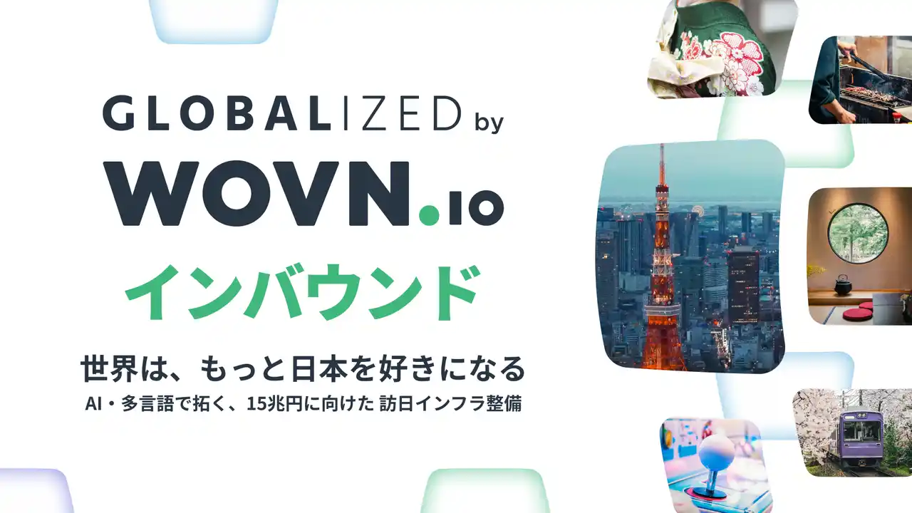 【Wovn Technologies株式会社】 『世界は、もっと日本を好きになる』国内最大級のインバウンド特化カンファレンス「GLOBALIZED」開催！
