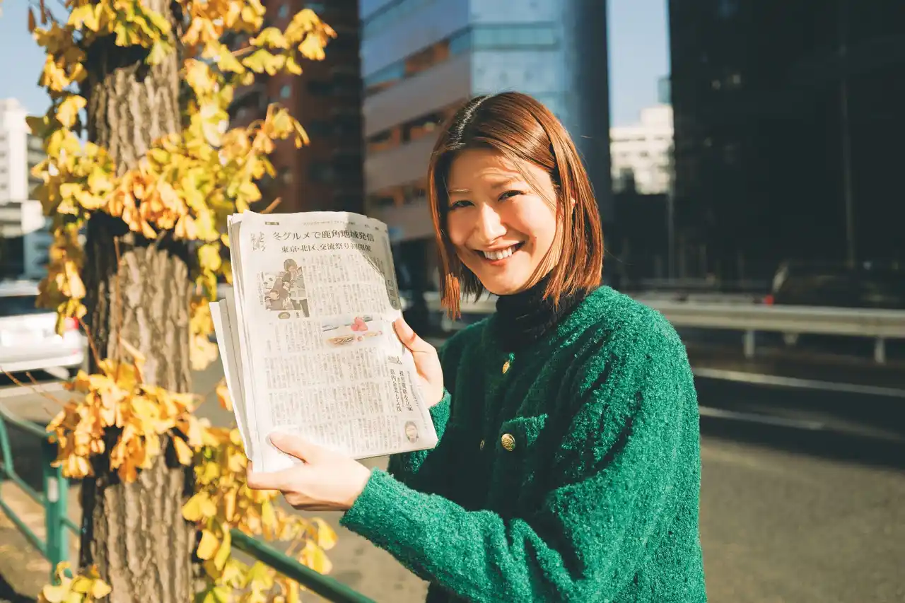 【インビジョン株式会社】 秋田出身のインビジョン社員・根岸が秋田魁新報に取り上げられました