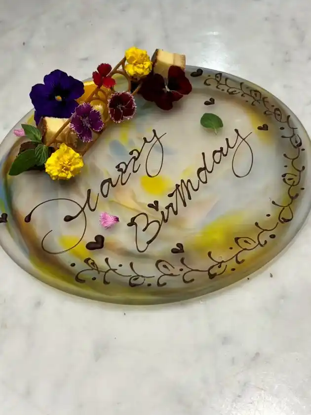 +500円でメッセージプレートをご用意