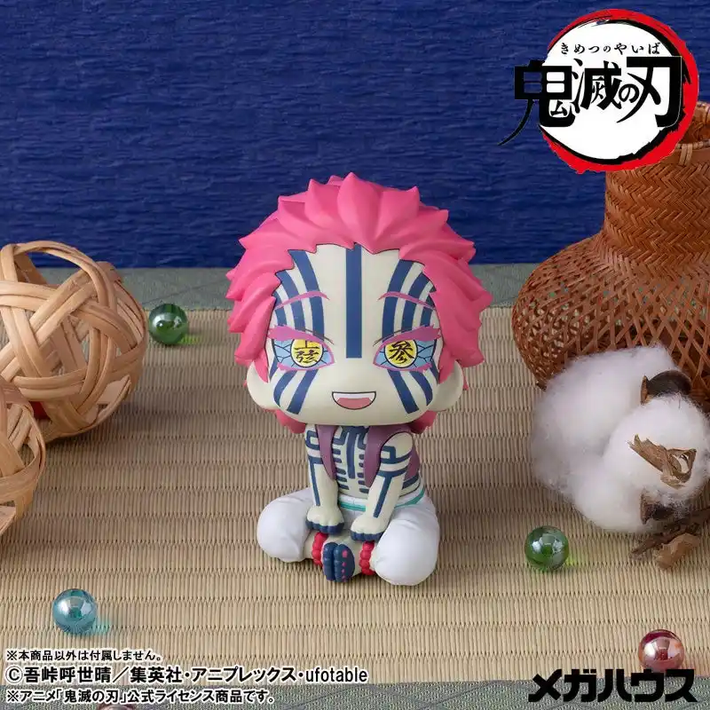 【大網株式会社】 『鬼滅の刃』より「猗窩座」が、大人気フィギュアシリーズ「るかっぷ」に登場。あみあみにて予約受付中。