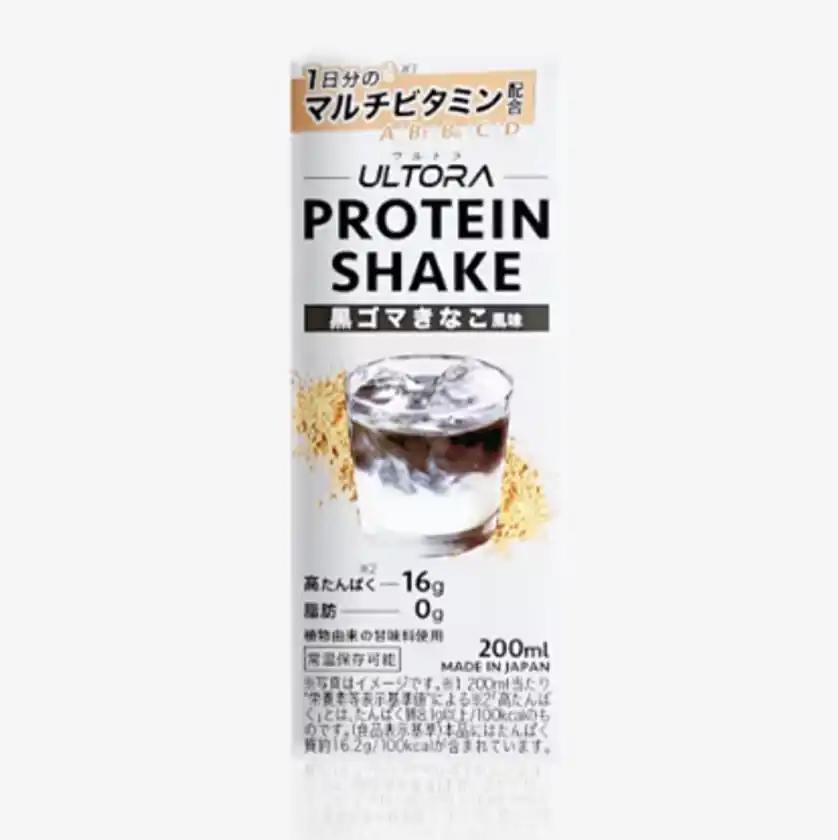 商品画像_ULTORA PROTEIN SHAKE(黒ゴマきなこ風味)