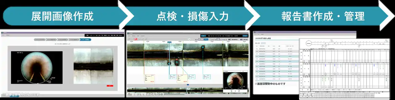 【株式会社　奥村組】 下水道管路内部のスクリーニング調査をAIで効率化