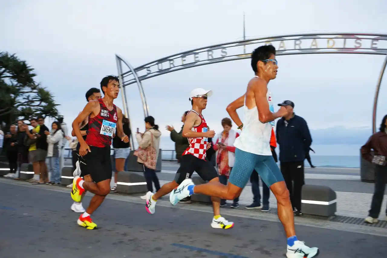 【クイーンズランド州政府観光局】 ～オーストラリア北東部 クイーンズランド州～　ゴールドコーストマラソン、日本人ランナーが男子フルマラソン上位独占