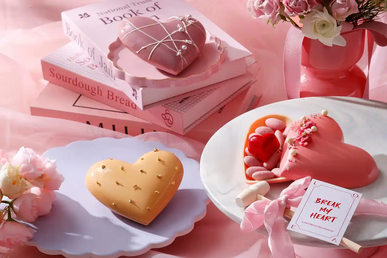 【ザ ストリングス 表参道】2026年 バレンタインコレクション　割って楽しむハート型サプライズチョコレート『Break My Heart！（ブレイクマイハート）』新登場