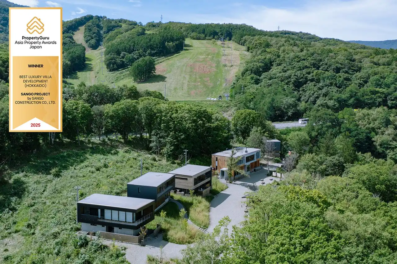 【株式会社三五工務店】 PropertyGuru Asia Property Awards (Japan) において山郷が「BEST LUXURY VILLA DEVELOPMENT」を受賞