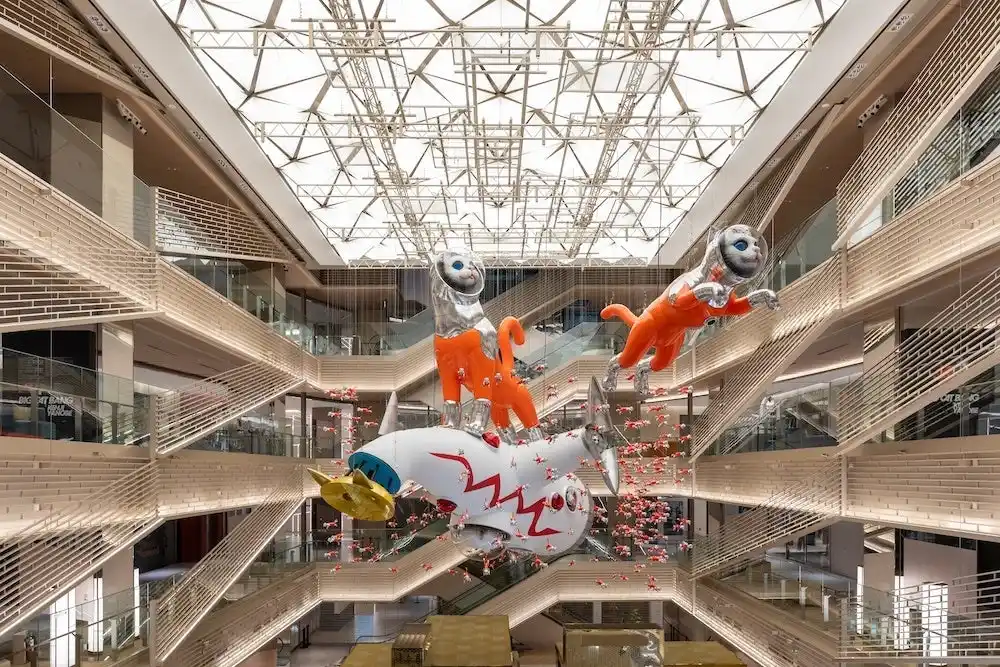 【GINZA SIXリテールマネジメント株式会社】 GINZA SIX吹き抜けアート作品の集大成企画「BIG CAT BANG：THE FINAL」を初開催