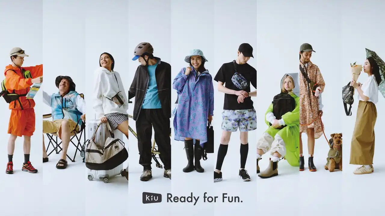 【株式会社ワールドパーティー】 気候と共に進化するアウトドアアクティビティブランド『KiU』が、さらに遊びのフィールドを広げた2026 SPRING & SUMMER COLLECTION を発表！