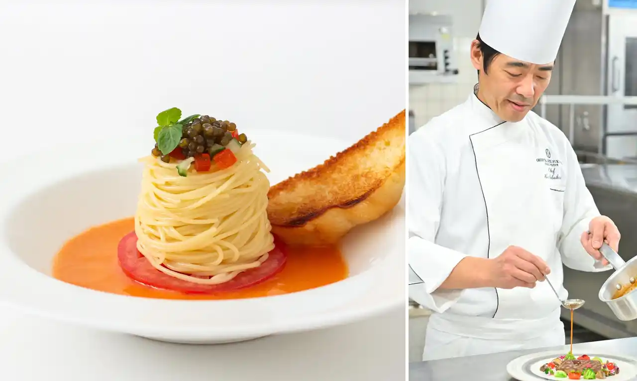 【HMJ】 【オリエンタルホテル福岡 博多ステーション】ホテルの味をお家で再現！業界30年以上のプロ直伝料理教室と贅沢ブッフェランチ「統括料理長 信國シェフのお料理教室」を2025年8月24日（日）に開催