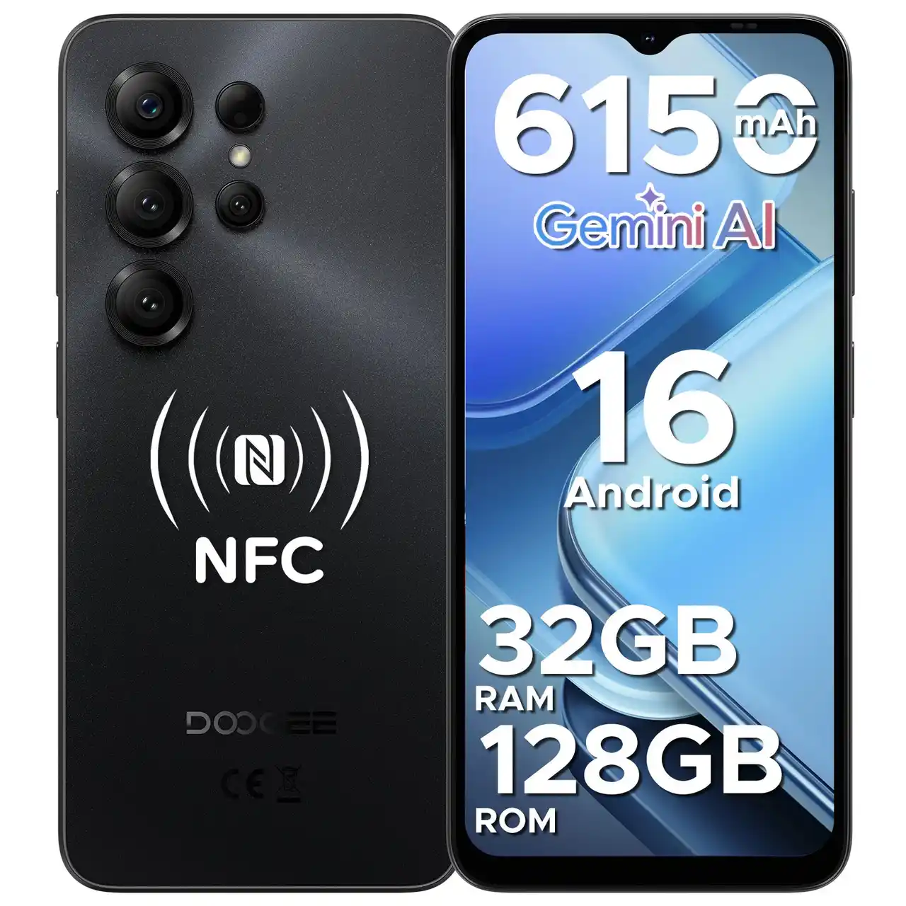 【深圳市道格创想电子商务有限公司】 【50%オフ限定発売！】2025年末登場のコストパフォーマンス抜群---DOOGEE Note 56X Pro 6.56インチ Android 16 スマートフォン