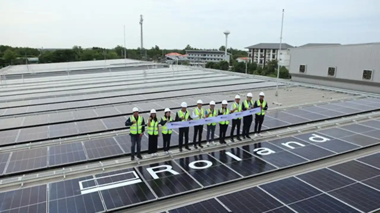 【ローランド ディー.ジー.株式会社】 タイ製造子会社において太陽光発電設備の運用を開始