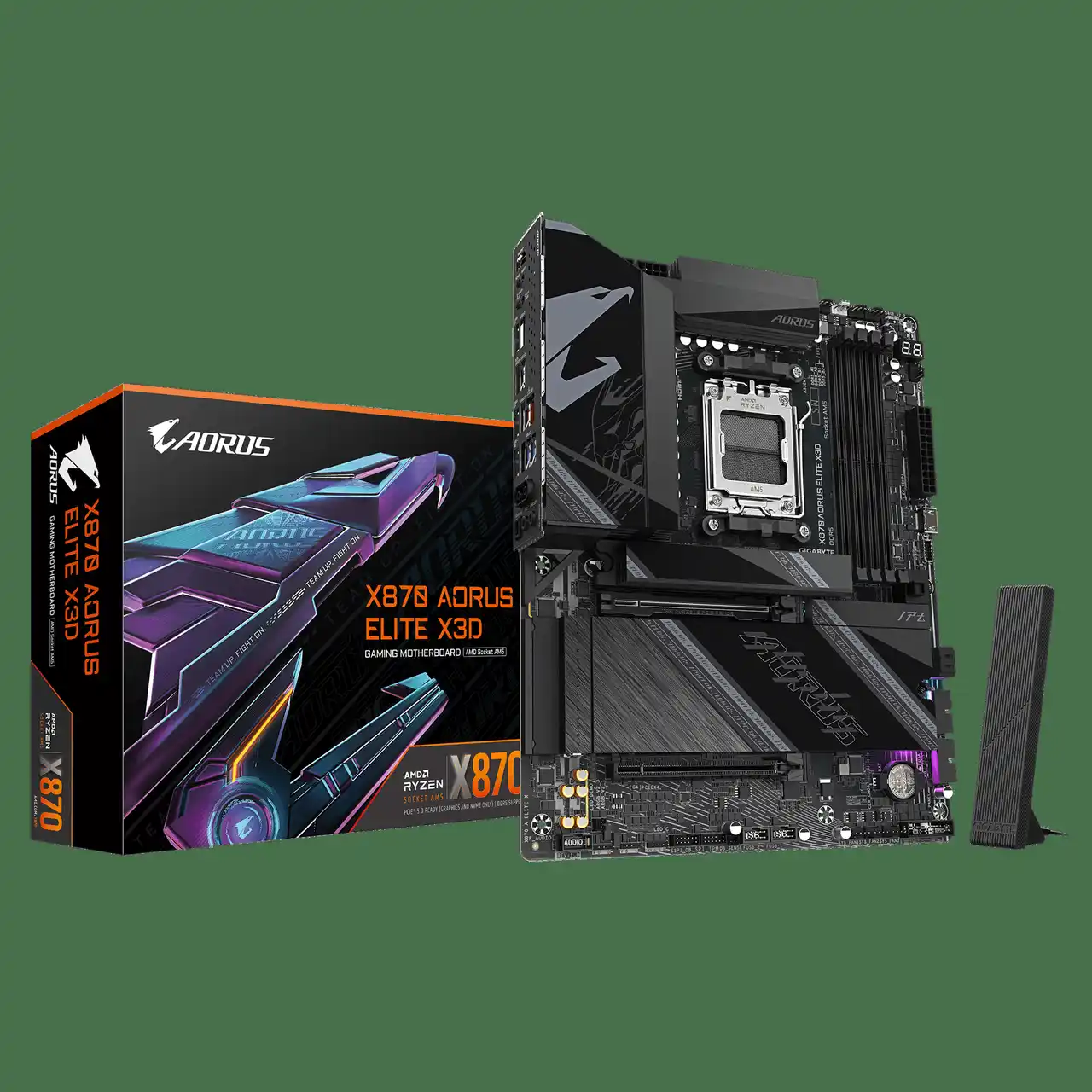 【株式会社ニューエックス】 GIGABYTEより、AMD X870 チップセット搭載 ドスパラ 限定モデル ATX マザーボード「X870 AORUS ELITE X3D」発売