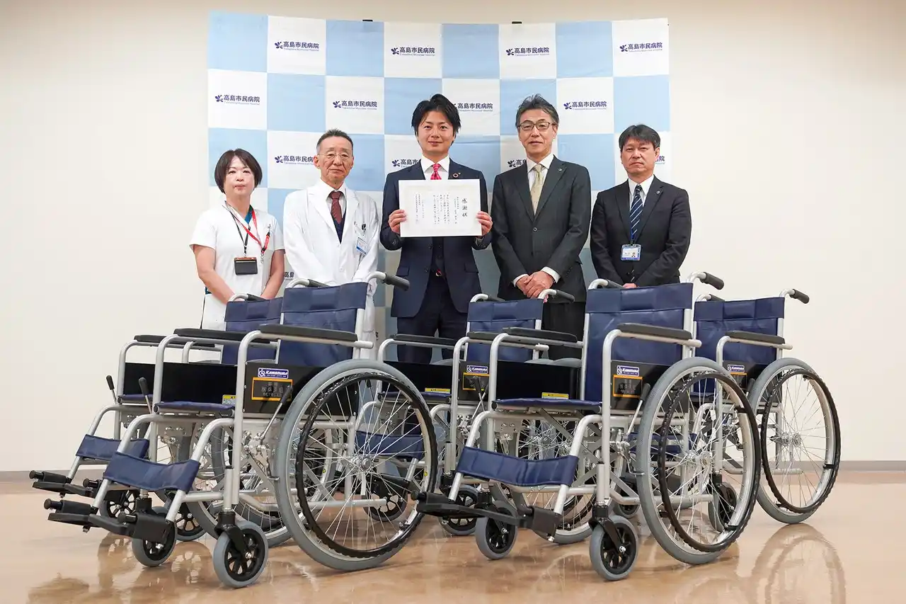 桑原組、社会福祉施設へ車椅子を寄贈 ～30年以上続く歳末見舞い活動～