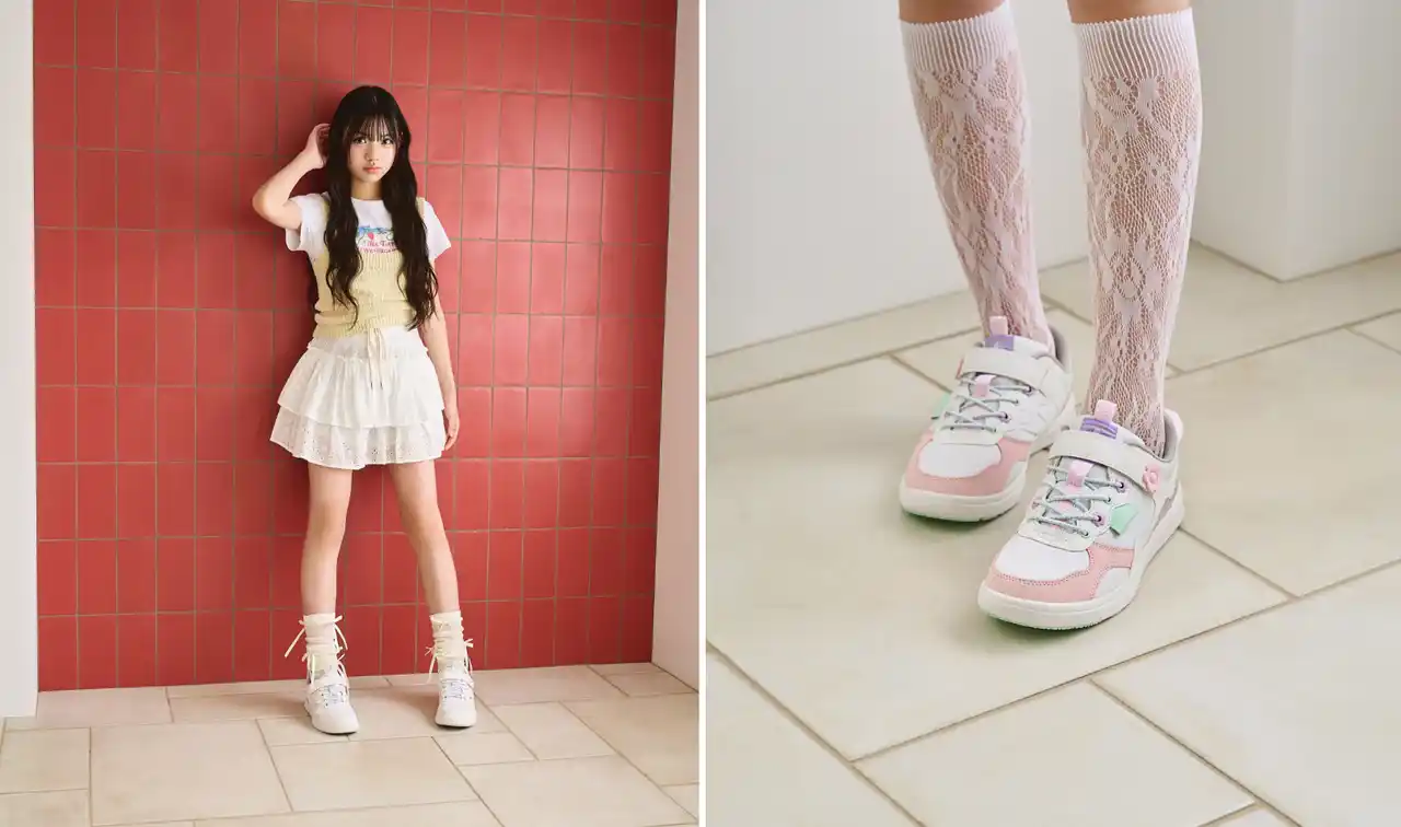 【IFME（イフミー）】 新学期の通学におすすめの、「大人見え」＆「キュート」デザインのスニーカー！「ifme CALIN」ジュニアからスクールライフにもぴったりな新作が登場