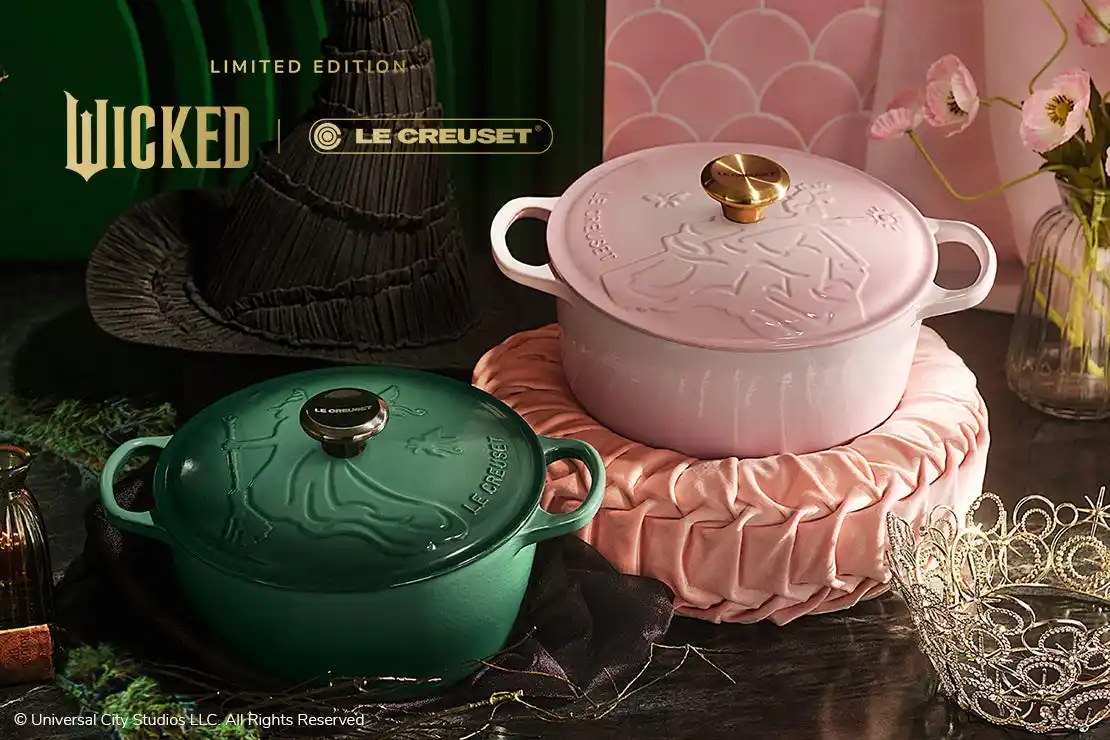 【ル・クルーゼ ジャポン株式会社】 ひとさじの魔法を料理にかける、特別なお鍋「ウィキッドコレクション」発売