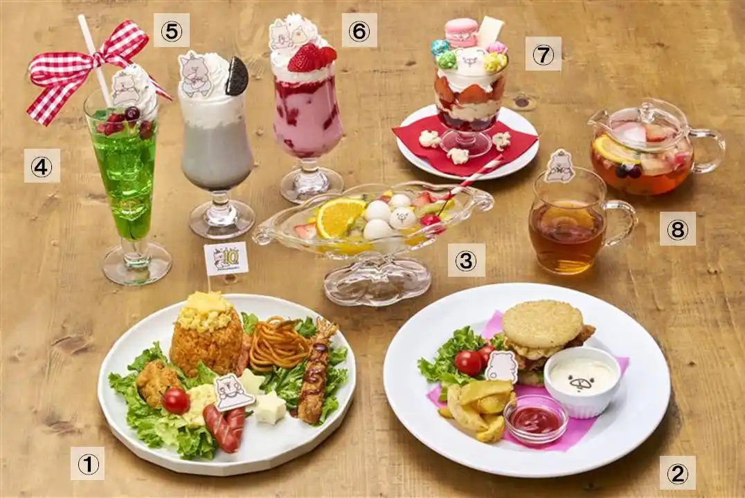 【株式会社カプコン】 カプコンカフェ 池袋店＆梅田店　「ともだちはくま」生誕10周年を記念したコラボメニューを大公開！