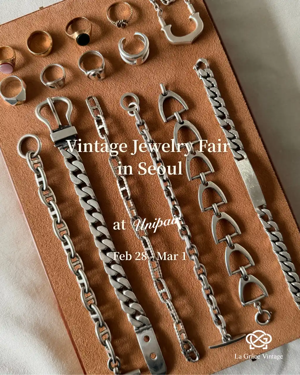 La Grace Vintage、韓国・ソウルにてヴィンテージジュエリートランクショーを開催