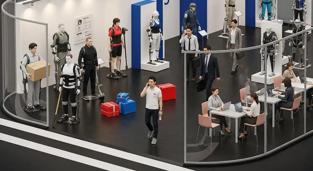 【品川・五反田にOPEN】　複数社のアシストスーツを装着・比較ができる展示施設『体験型アシストスーツミュージアムTOKYO』が9月１日（月）オープン、当協会は製品出展協力