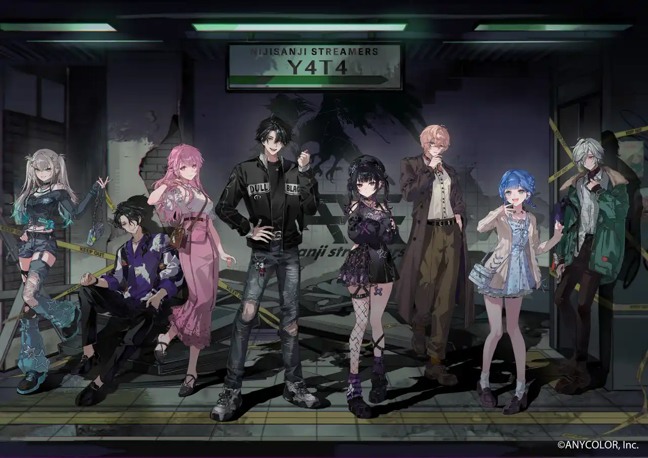 【ANYCOLOR株式会社】 VTuber / バーチャルライバーグループ「にじさんじ」より、新たに8名がデビュー！本日2026年4月19日(日)より活動開始！TwitchとYouTubeで同時初配信予定！