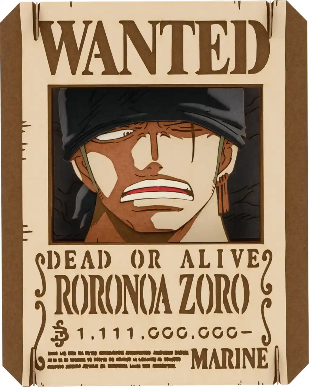 【株式会社エンスカイ】 “手配書”がそのまま立体アートに！TVアニメ『ONE PIECE』のペーパーシアター新登場 「ペーパーシアター　ONE PIECE　全13種」発売日決定！