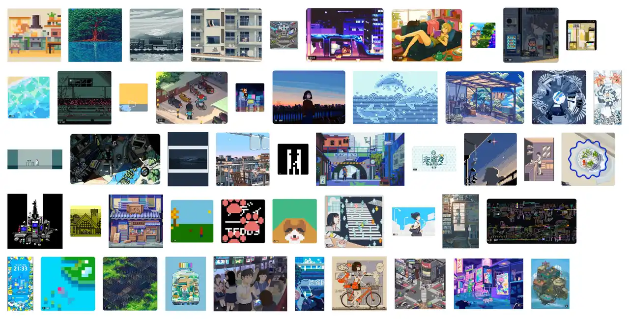 『シブヤピクセルアートコンテスト2025』ノミネート50作品が決定！今年の最優秀賞は誰の手に!?