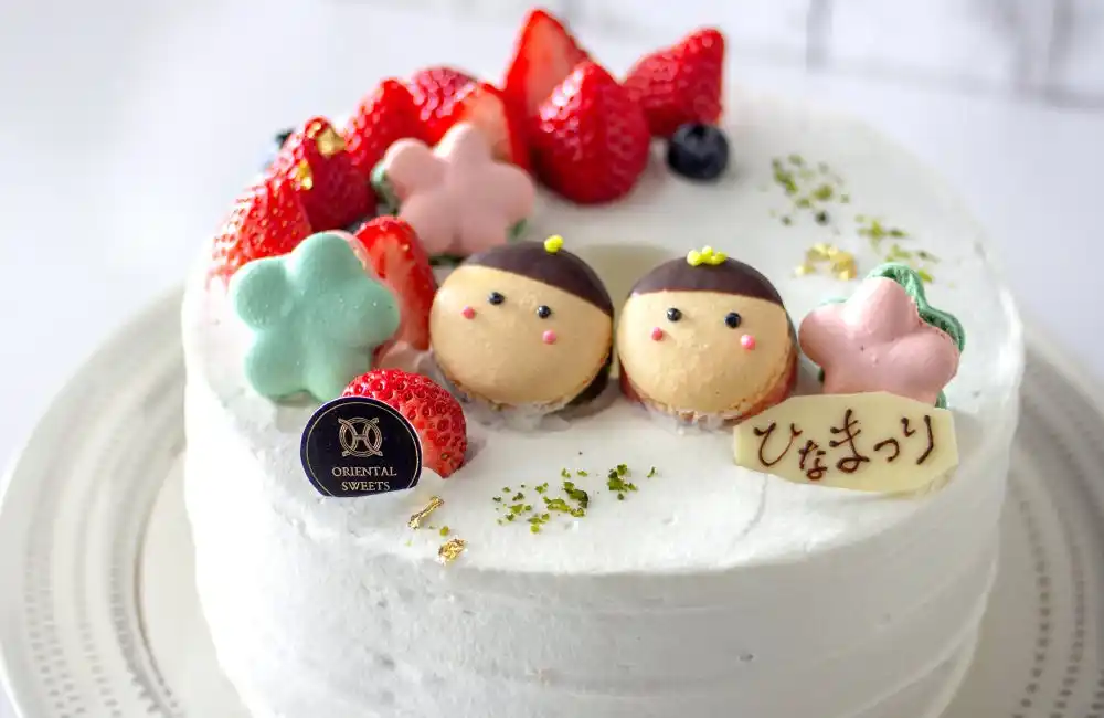 【HMJ】 【オリエンタルホテル福岡 博多ステーション】桃の節句を彩る「ひなシフォンケーキ」を2026年2月25日（水）まで予約受付中