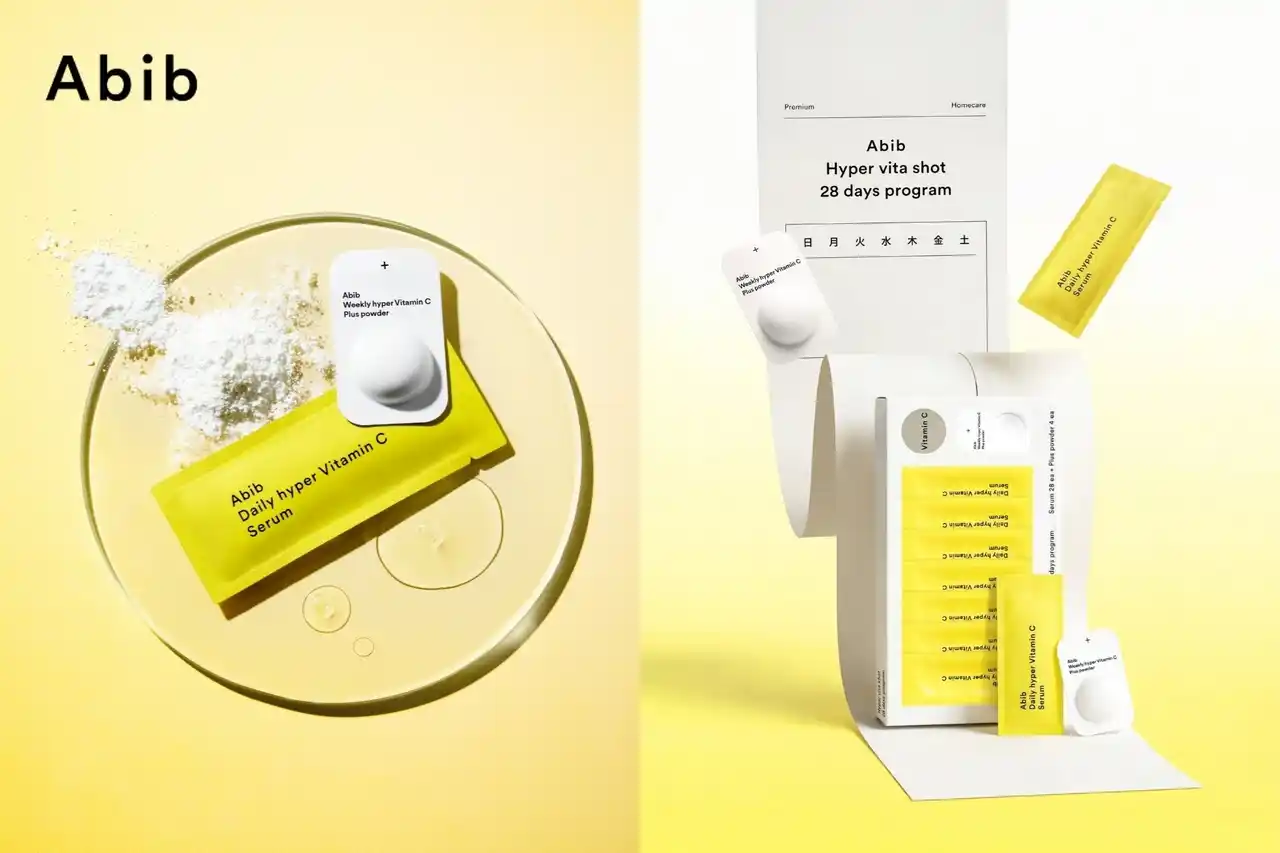 1日1包（※1）、お肌にご褒美を。韓国発の自然派スキンケアブランド「Abib」から、高濃度ピュアビタミンC（※2）配合美容液「ハイパービタショット」を新発売