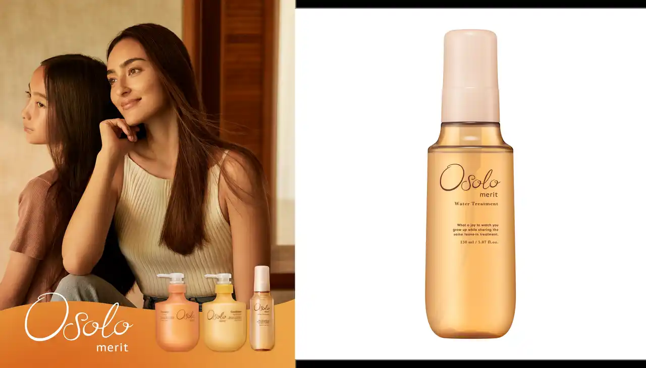 【花王MKニュース】 母と娘の“おそろい美髪”をかなえる「Osolo（オソロ）」から　髪の化粧水『Osolo（オソロ） とろりケアウォーター』