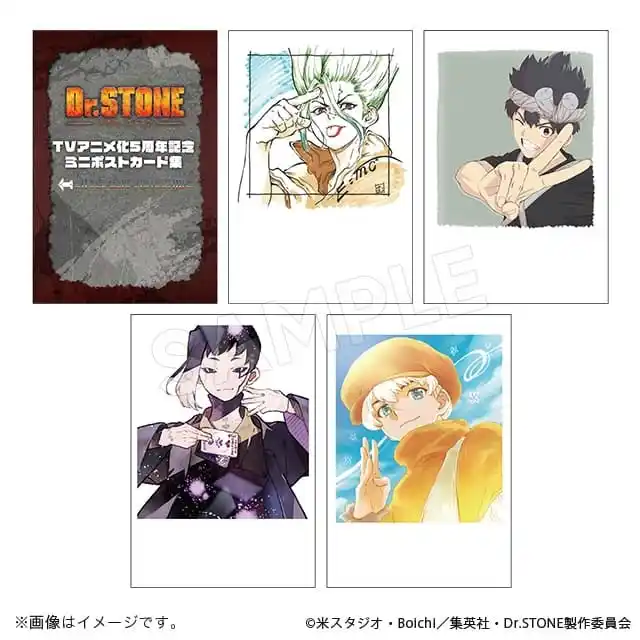 【Dr.STONE】キャラクターのいろんな姿が楽しめるグッズが登場！