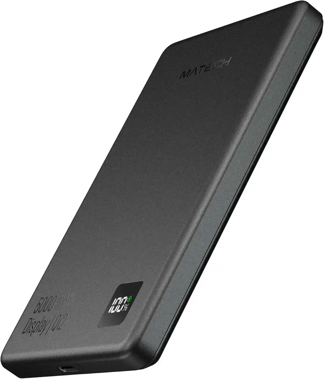 【MATECH株式会社】 【ディスプレイ付き・薄型モデル】Qi2対応モバイルバッテリー「MagOn Display 5000 Qi2 / 10000 Qi2」新発売