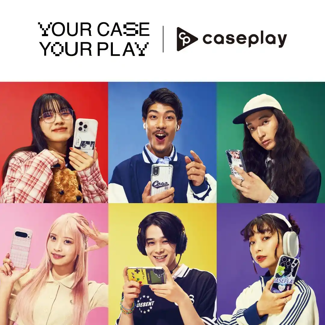 【株式会社FOX】 caseplayから「YOUR CASE YOUR PLAY」コレクションが新発売！自分の”好き”に着替えよう！をテーマにしたスマートフォンアクセサリーが登場！