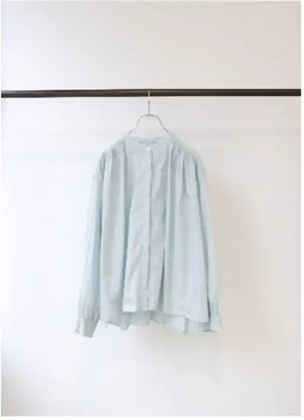 gathered wide shirt 限定カラー