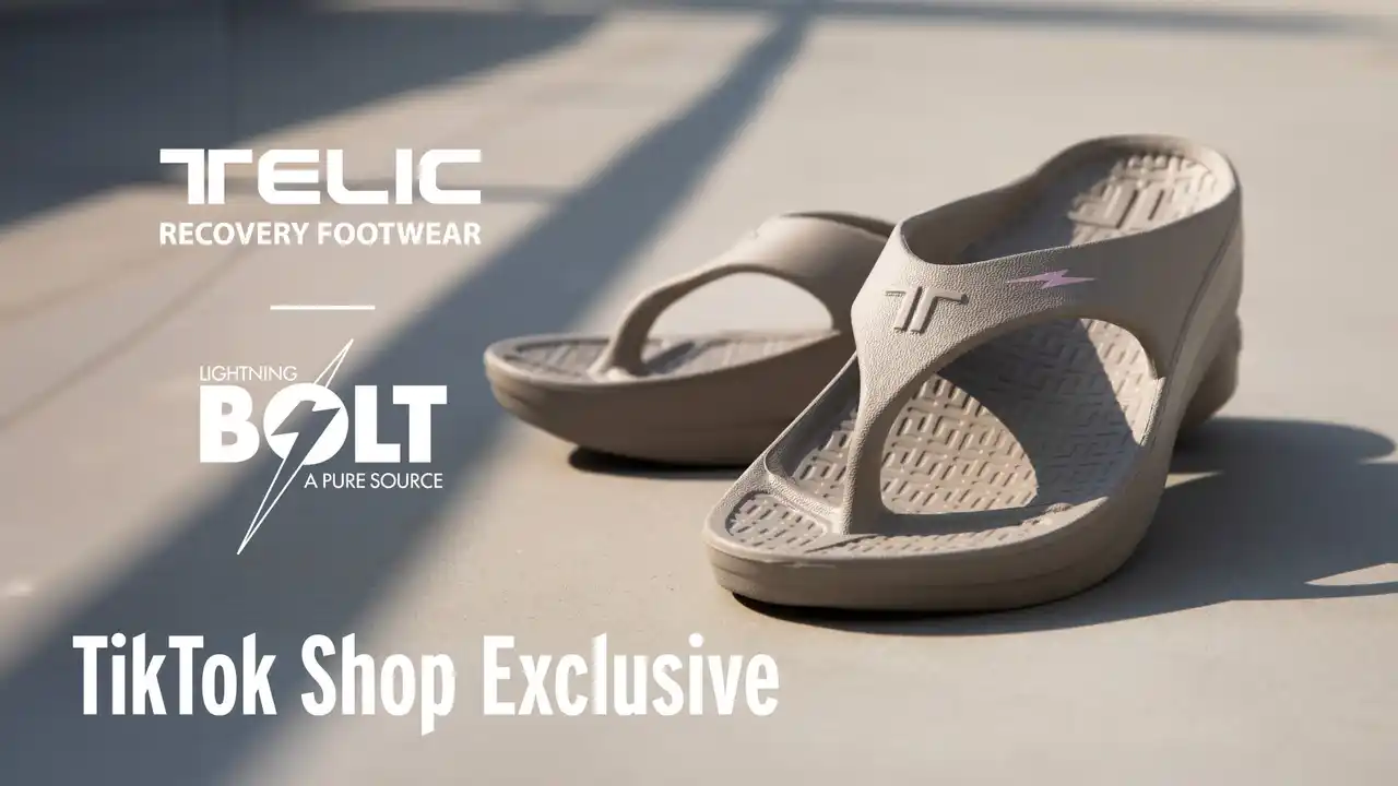 ハワイ発「Lightning Bolt」×リカバリーフットウエアブランド「TELIC」コラボレーションアイテムをTikTok Shop限定発売