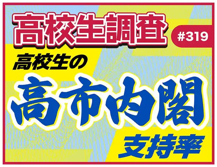 【株式会社シップ】 高校生の高市内閣支持率【高校生調査】