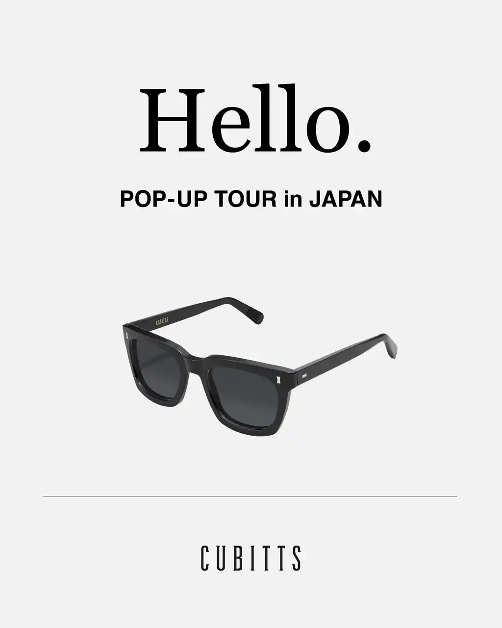 【株式会社グリニッジ】 ロンドン発CUBITTS（キュービッツ）がルミネ新宿＆スクランブルスクエアにて期間限定POP-UP STOREをオープン