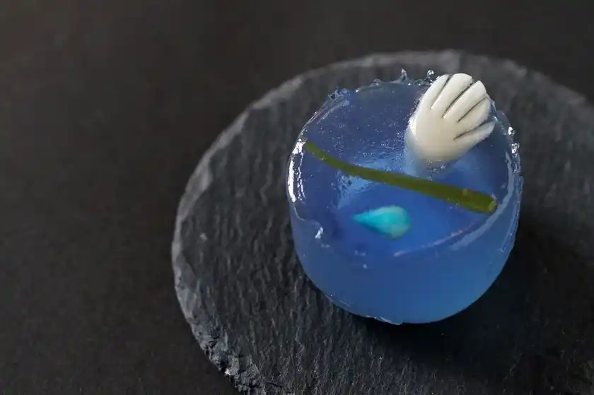 這い上がる手(錦玉・ラムネ風味)