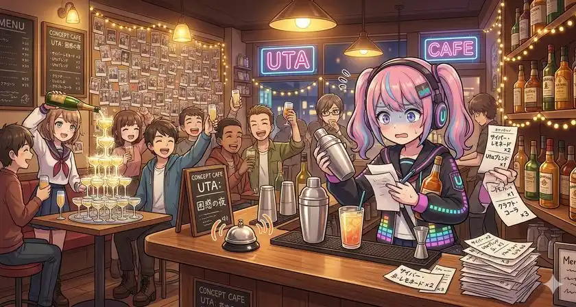 ドリンク接客が追いつかない!