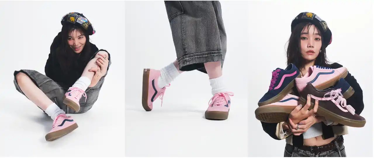 【VANS JAPAN】 The Old Skool Ribbon　「リボン」をコンセプトにオールドスクールを再解釈。セントチヒロ・チッチを起用し、Vansのアイコンシューズの新たな一面を表現