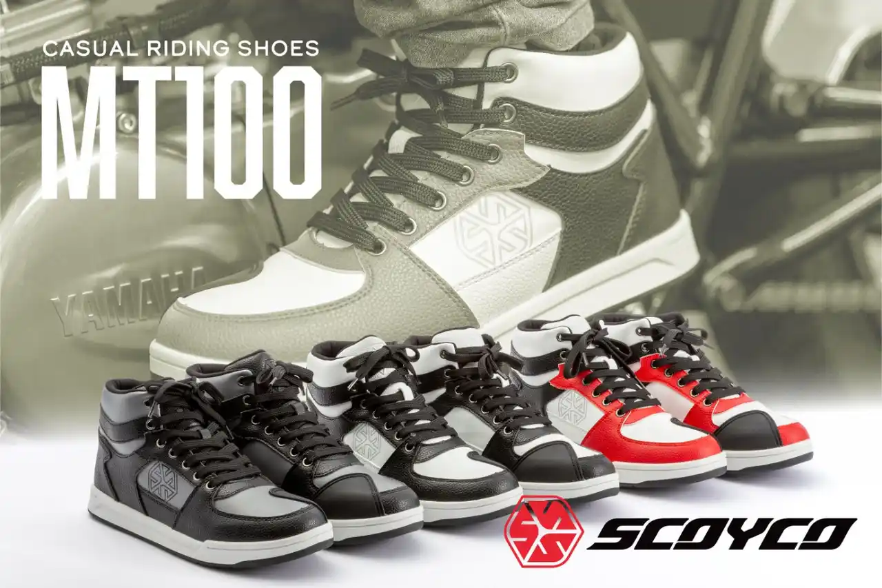 【新製品情報】人気のライディングシューズSCOYCOから、コストパフォーマンスを追求して8000円台を実現したベーシックモデル｜普段履きできるカジュアルライディングシューズSCOYCO（スコイコ）「MT100」が登場しました