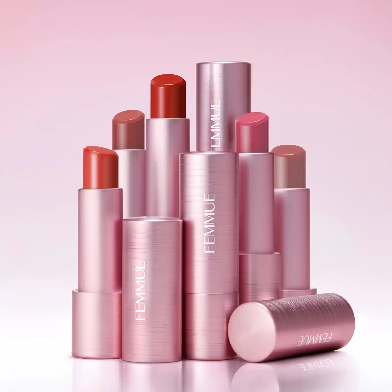 【株式会社アリエルトレーディング】 この世界に、美しい色を。FEMMUE〈ファミュ〉から初のリップスティックコレクションが登場。