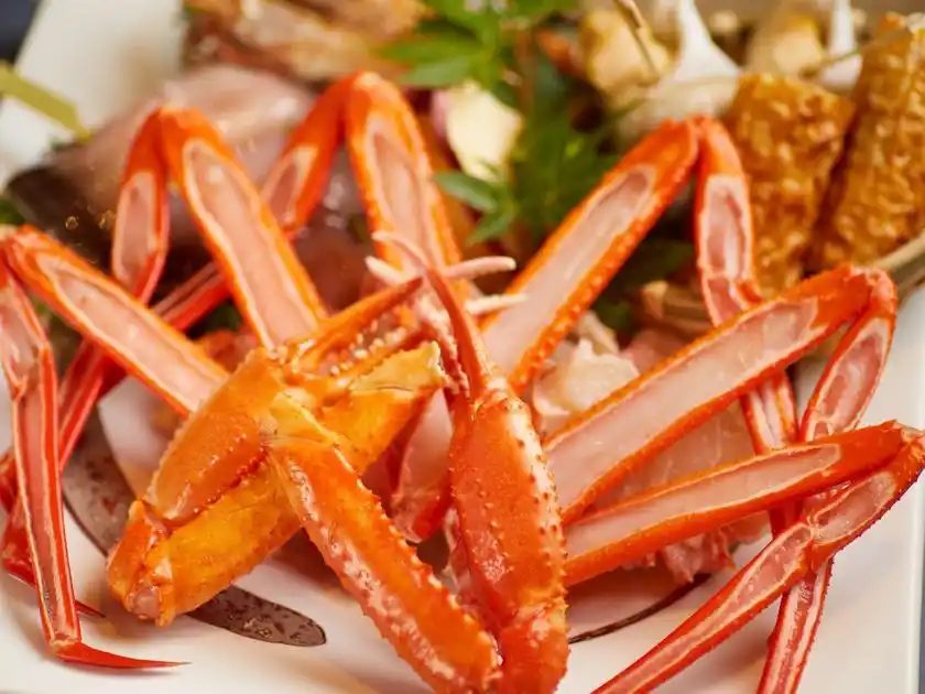 香住ガニの焼きガニ