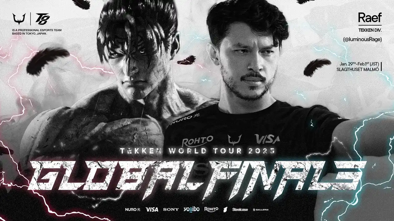 【株式会社REJECT】 eスポーツチーム「REJECT」TEKKEN部門のRaefが『TEKKEN WORLD TOUR 2025 Global Finals』に出場