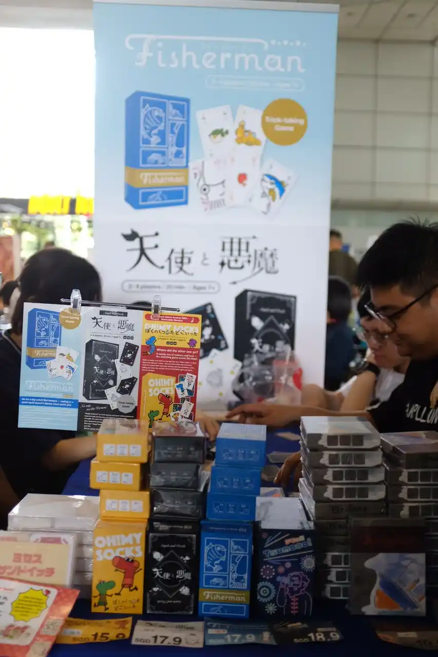 PaixGUILD（ピースギルド）のボードゲーム『ぼくのくつしたどこいった』『天使と悪魔』『Fisherman』が東南アジアで高評価