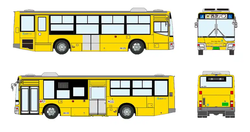 路線バスイメージ図