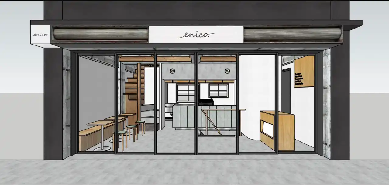 【株式会社Go on】 河口湖駅前におしゃれな隠れ家カフェ「enico. cafe&bar Kawaguchiko」が2025年8月16日移転グランドオープン！
