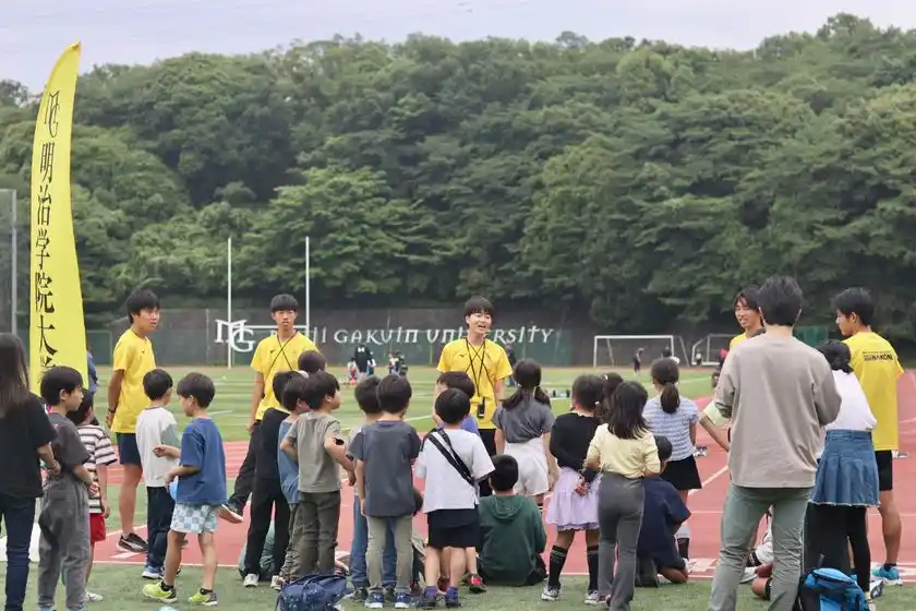 ミニ記録会の様子