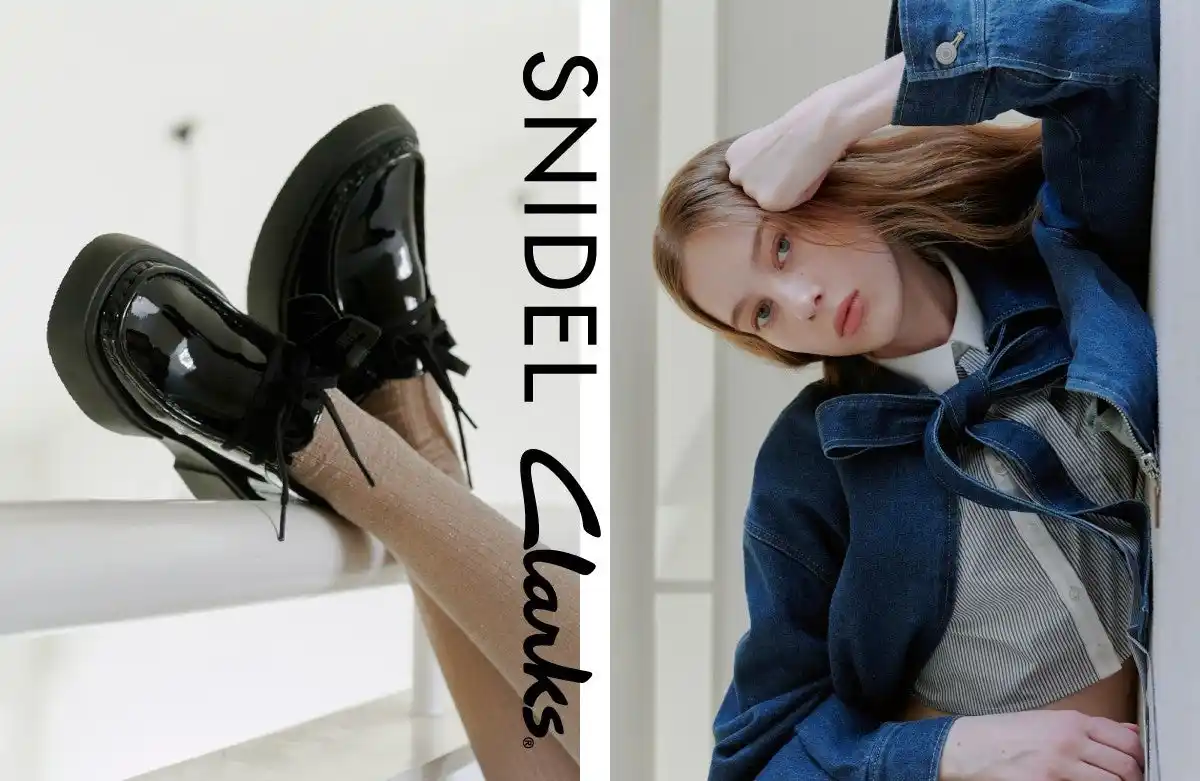 ＜スナイデル＞CLARKS の人気モデル「Torview」のSNIDELエクスクルーシブカラーを発売！〈2月14日(土)発売〉