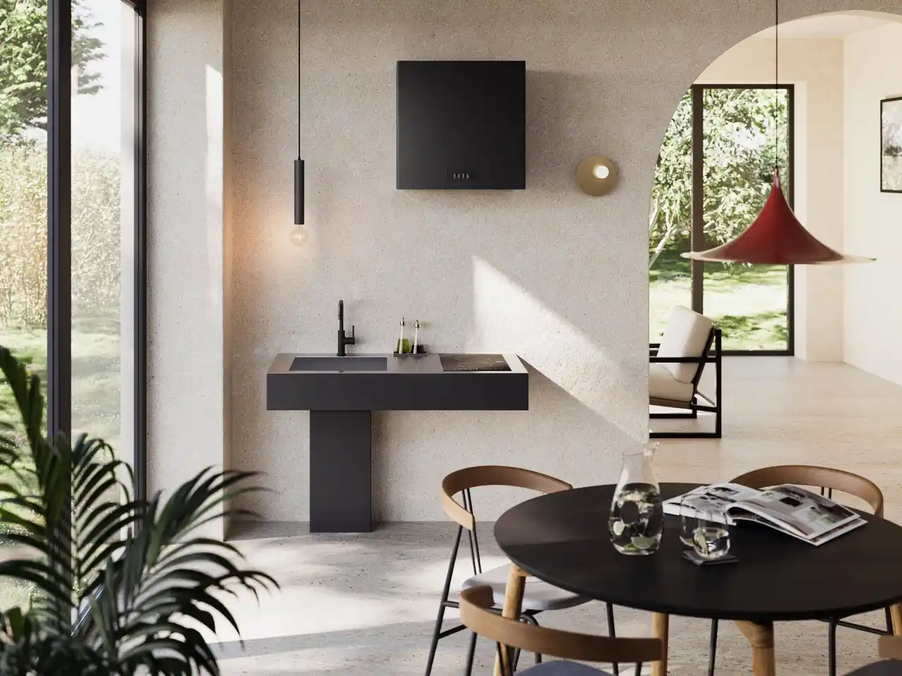 【Crafree（クラフリー）】ミニマルカウンターキッチン「Levloc（レヴロック）」新発売～極限まで削ぎ落とした構成と素材美が生む、洗練された空間～