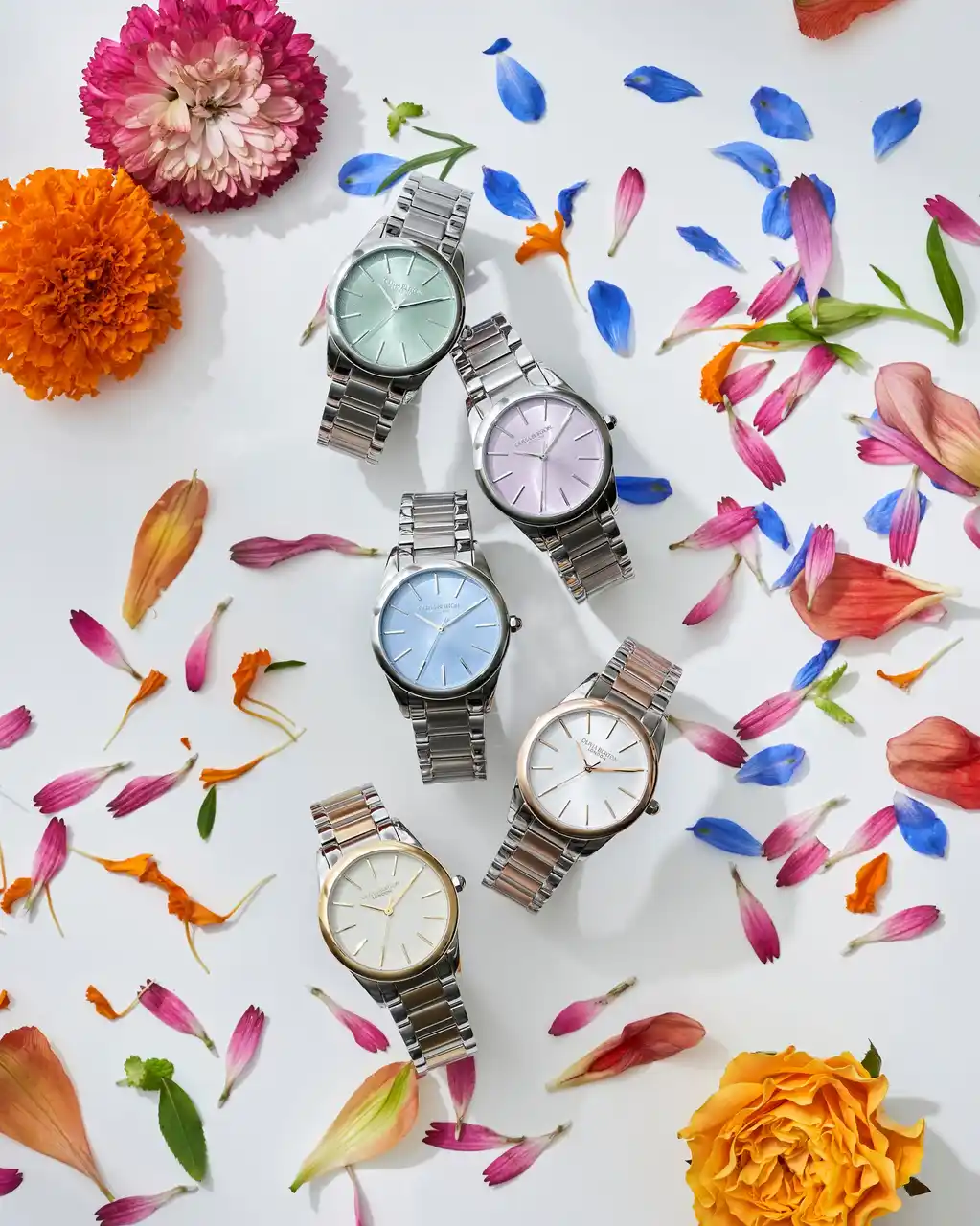 【株式会社ビヨンクール】 “甘さ”が主役。ときめくキャンディーカラーに心奪われて - 「オリビア・バートン」の新作ウォッチ＆アクセサリー、8月15日登場