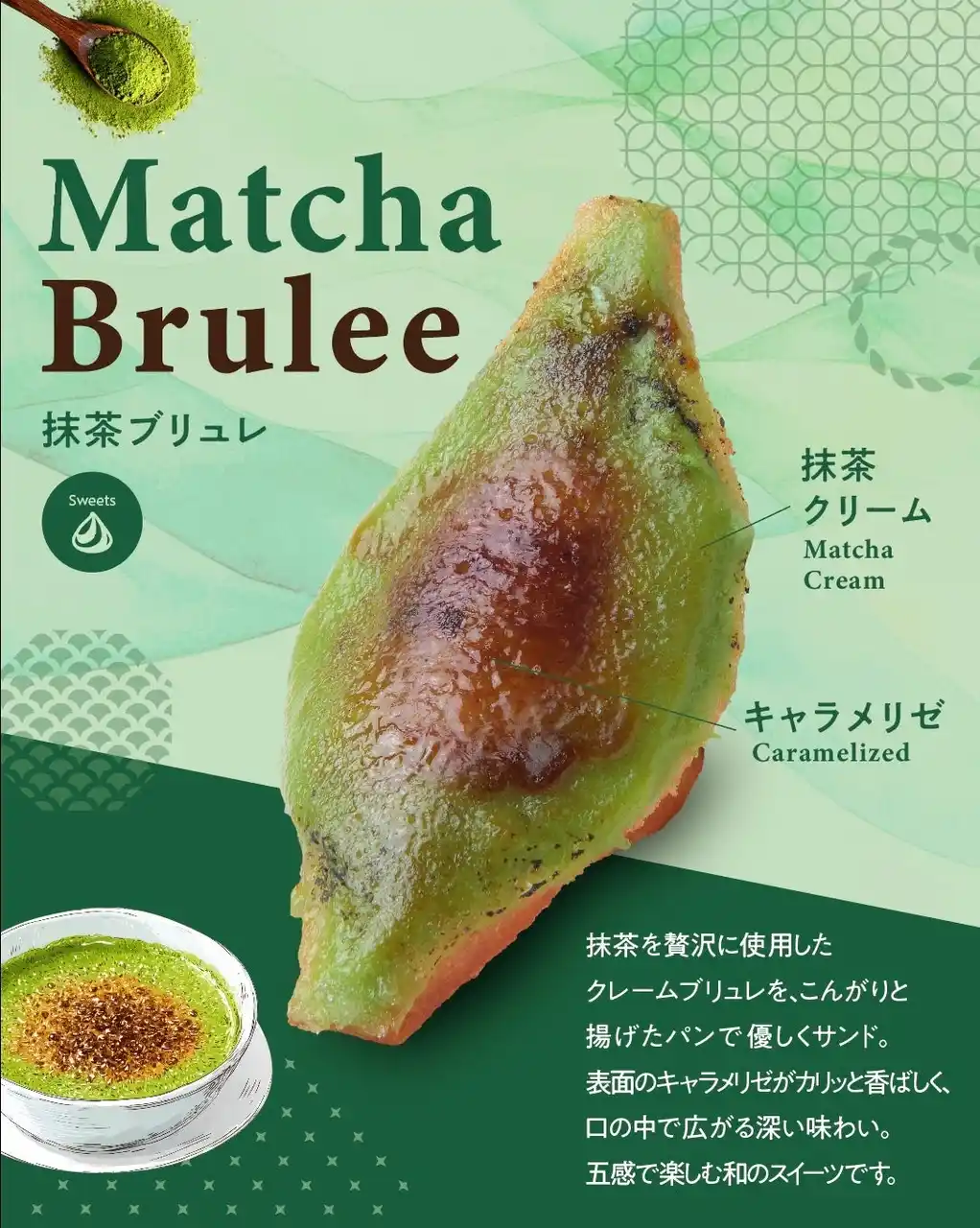 “和スイーツの常識をアップデート。”